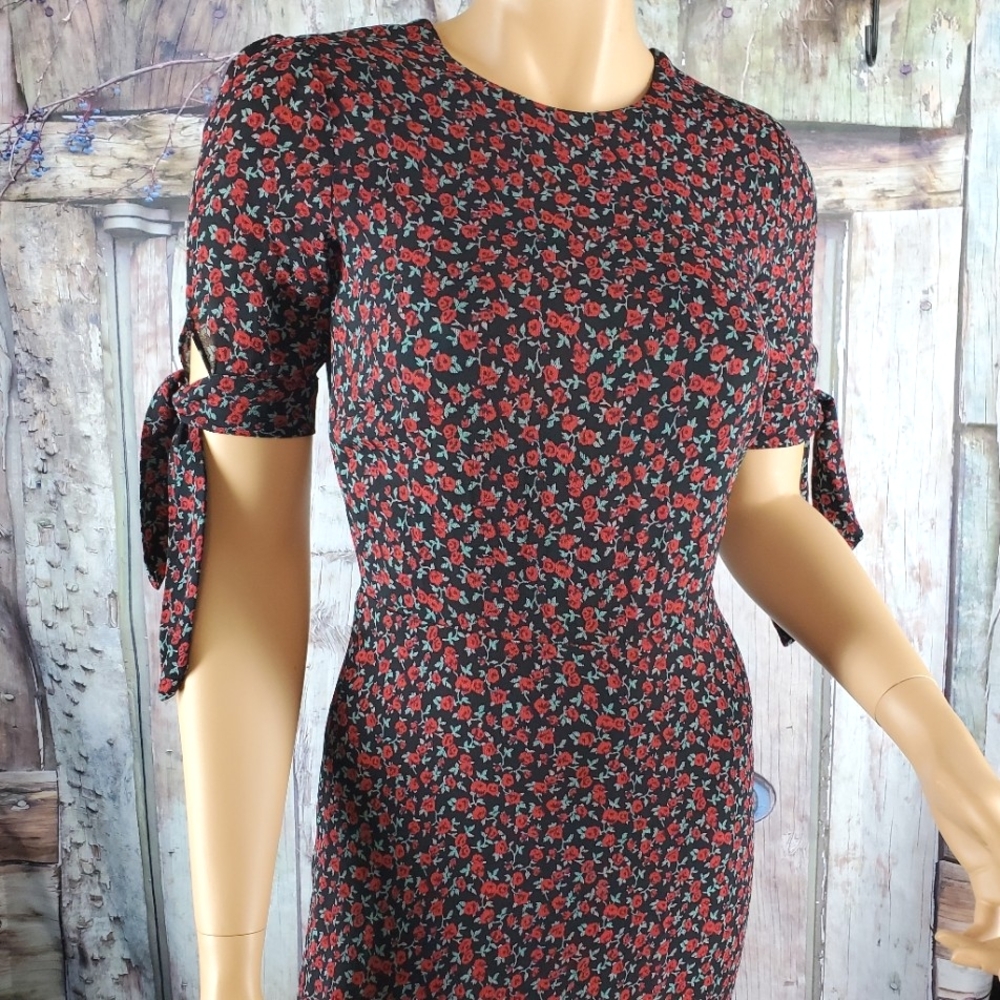 Reformation Amsterdam dress size 2 floral roses maxi